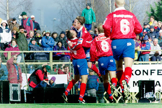 Jubel i Helsingborg
