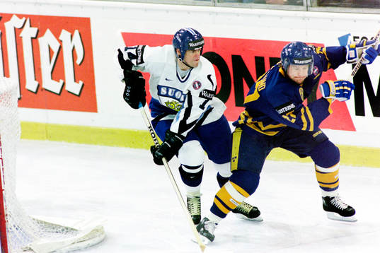 Raimo Helminen, Finland och Tomas Forslund, Sverige
