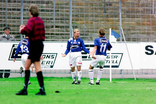 Magnus Svensson, Halmstad jublar