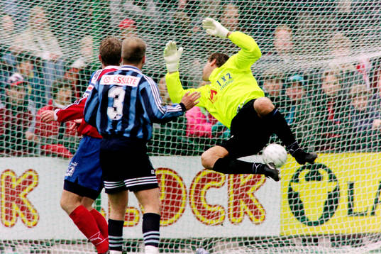 Kaj Eskelinen, Djurgården kvitterar till 1-1 och bollen i