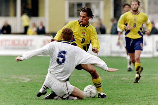 Bläddra bland fler bilder av Fotboll, Sverige B - Sverige U21, 2-1