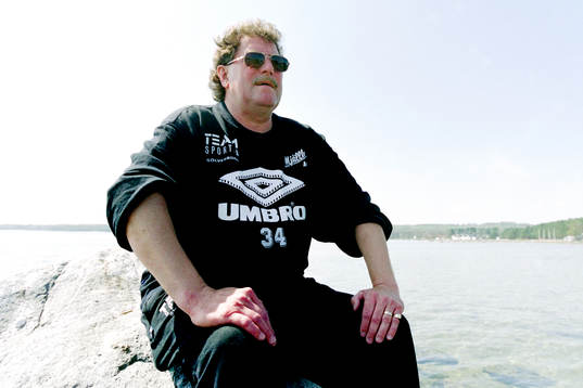 Peter Antoine, tränare i Mjällby vid havet i Hällevik