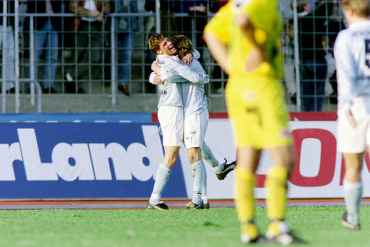 Jens Fjellström och Joakim Persson, Malmö jublar