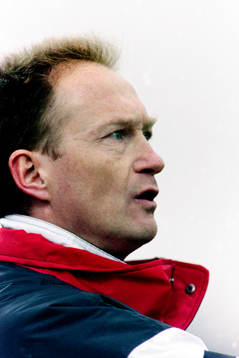 Lars-Olof Mattsson, tränare i Ljungskile