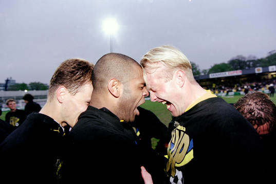Fotboll, Skandia cupen, Final, AIK - Malmö FF, 1-0, golden