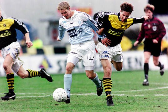 Fotboll, Skandia cupen, Final, AIK - Malmö FF, 1-0, golden