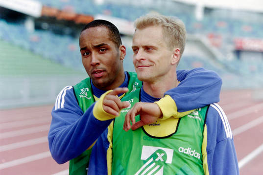 Martin Dahlin och Jonas Thern, Sverige