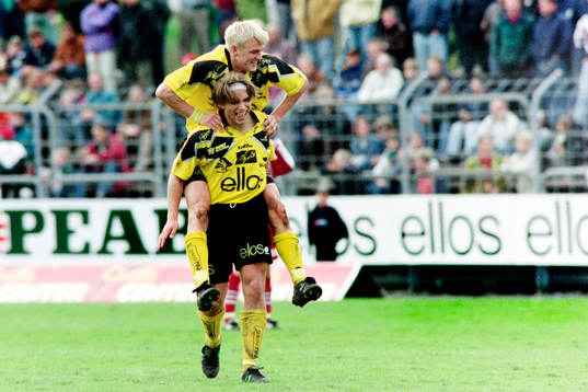 Anders Svensson och Mathias Svensson, Elfsborg jublar