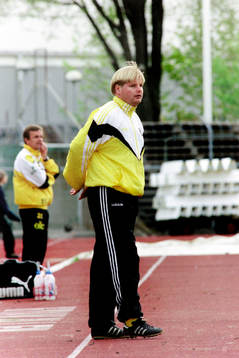 Peter Swärdh, tränare i Hässleholm