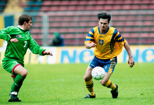 Anders Limpar i dribblingstagen