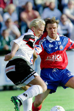 Arnor Gudohnsen, Örebro och Roland Nilsson, Helsingborg