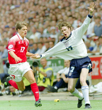 Football, Uefa EURO 1996 (England), Group A, England -