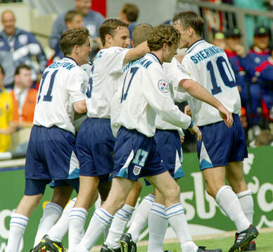 Football, Uefa EURO 1996 (England), Group A, England -