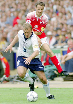Football, Uefa EURO 1996 (England), Group A, England -