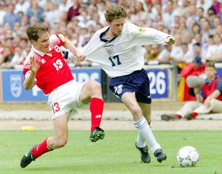 Football, Uefa EURO 1996 (England), Group A, England -