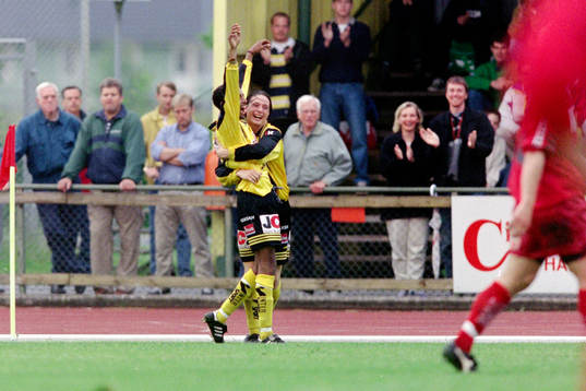Awet Estefanos och Daniel Di Stefano, Hässleholm jublar