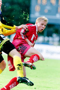 Fotboll, Div 1 Södra, IFK Hässleholm - Mjällby, 2-1