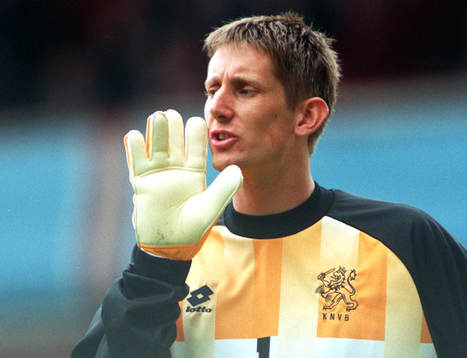 Edwin van der Sar, målvakt i Holland