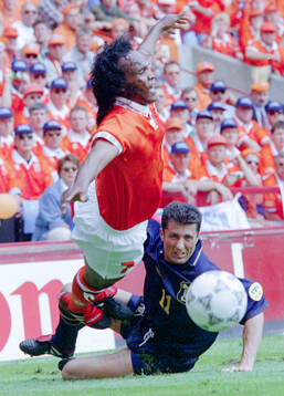 Football, Uefa EURO 1996 (England), Group A, Netherlands -