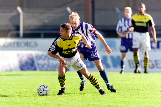 Ola Andersson, AIK med Håkan Mild, Göteborg i ryggen