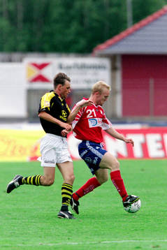 Anders Blomqvist, Öster med Mattias Johansson, AIK i ryggen