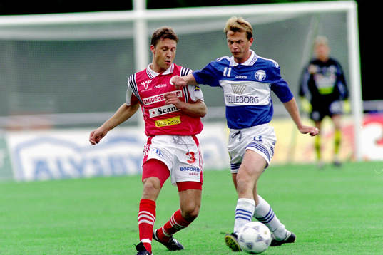 Mikael Öhrman, Degerfors och Patrick Andersson, Trelleborg