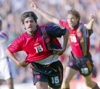 Football, Uefa EURO 1996 (England), Group B, France - Spain
