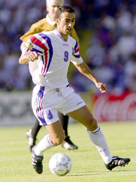 Football, Uefa EURO 1996 (England), Group B, France - Spain