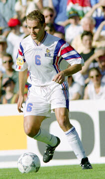 Football, Uefa EURO 1996 (England), Group B, France - Spain