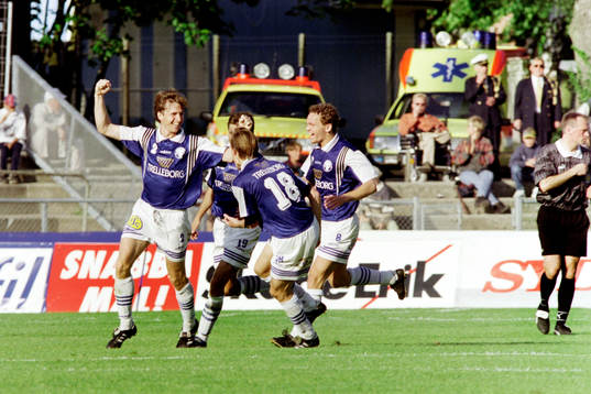 Patrik Larsson, Trelleborg jublar