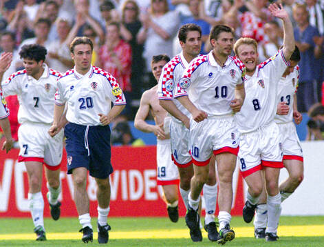 Football, Uefa EURO 1996 (England), Group D, Croatia -