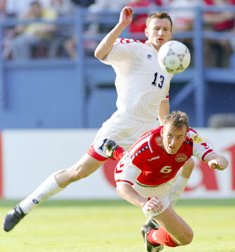 Football, Uefa EURO 1996 (England), Group D, Croatia -