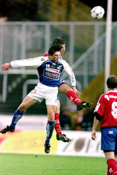 Mikael Larsson, Oddevold i en nickduell med helsingborgs