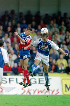 Martin Pringle, Helsingborg i en nickduell med Fredrik