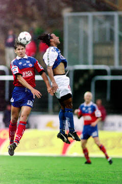 Andreas Jakobsson, Helsingborg i en nickduell med Ayo
