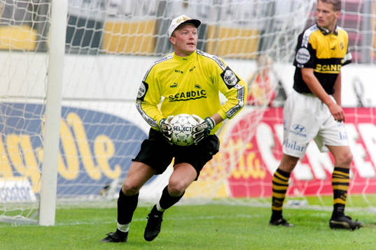 Magnus Hedman, målvakt i AIK
