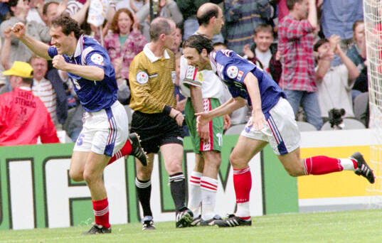 Football, Uefa EURO 1996 (England), Group B, France -