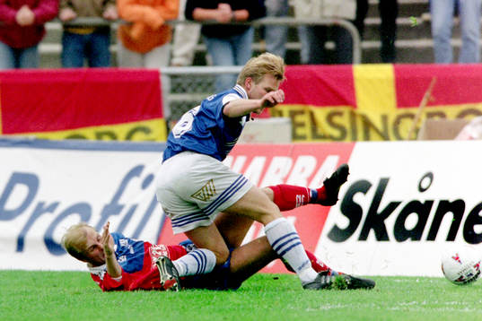 Peter Wibrån, Helsingborg stoppar Anders Friberg,