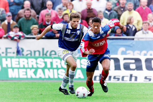 Peter Andersson, Trelleborg och Martin Pringle, Helsingborg
