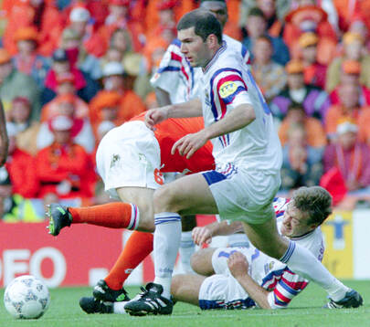 Football, Uefa EURO 1996 (England), Quarterfinal, France -