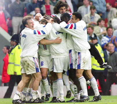 Football, Uefa EURO 1996 (England), Quarterfinal, France -