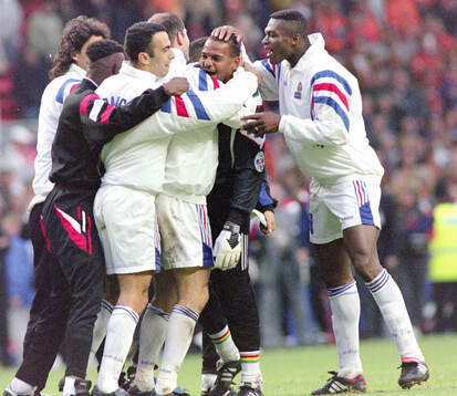 Football, Uefa EURO 1996 (England), Quarterfinal, France -