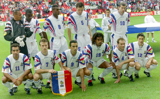 Football, Uefa EURO 1996 (England), Quarterfinal, France -