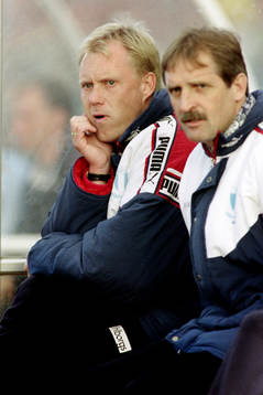 Lars Larsson, ass. tränare och Frans Thijssen, tränare i