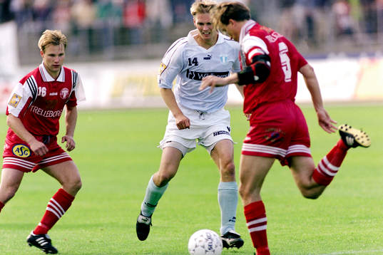 Patrik Olsson, Malmö mellan trelleborgs Anders friberg och