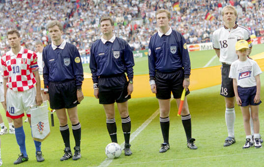 Football, Uefa EURO 1996 (England), Quarterfinal, Germany -