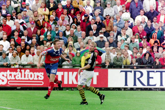 Jan Eriksson, Helsingborg och Johan Mjällby, AIK