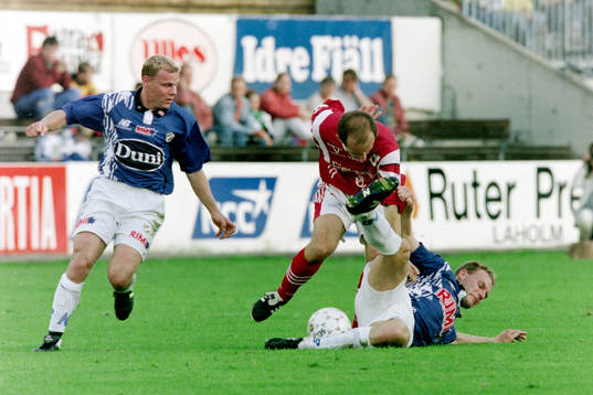 Magnus Svensson och Torbjörn Arvidsson, Halmstad stoppar