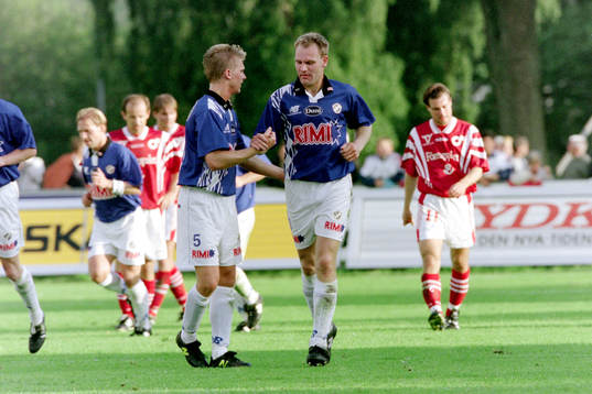 Torbjörn Arvidsson, Halmstad gratuleras