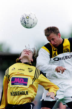 Fotboll, Div 1 Södra, IFK Hässleholm - Häcken, 0-2